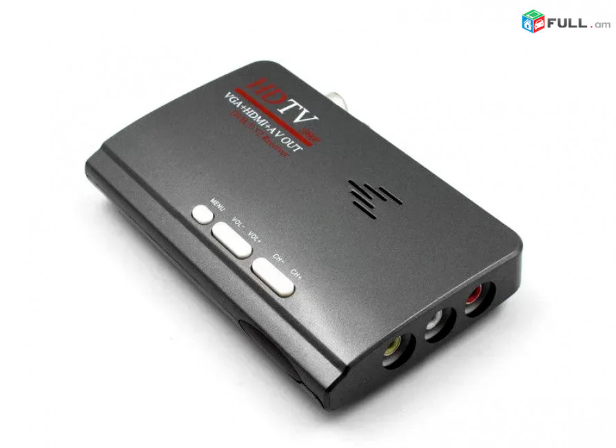 DVB-T2 TV Box, Tuner For VGA Monitors and HDMI, AV TV