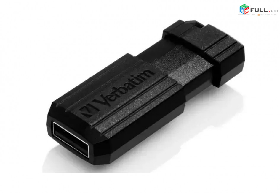 Verbatim ֆլեշկա 4GB, 16GB, 32GB, 64GB USB 2.0 Original, PinStripe