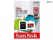 Original SanDisk Ultra 16GB MicroSD Micro SD SDHC Card