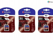 8GB, 16GB, 32GB, 64Gb, 128Gb SD Card for FullHD Video Original, Verbatim