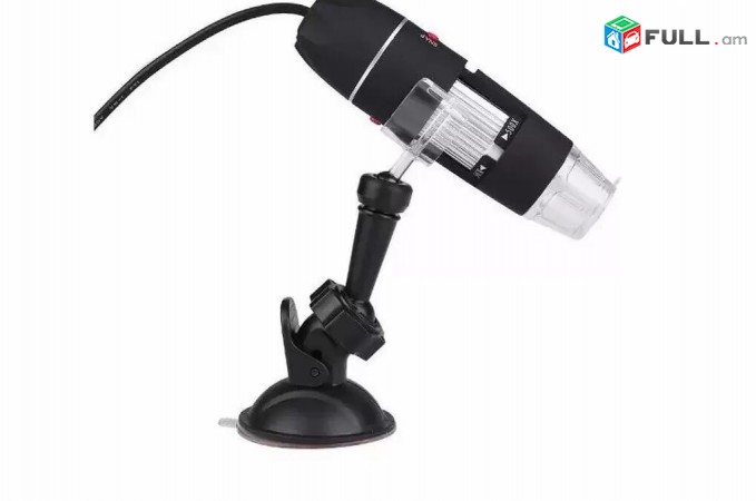 8 LED and 50-500X USB Microscope For PC With Stand - Model 1 ev Model 2