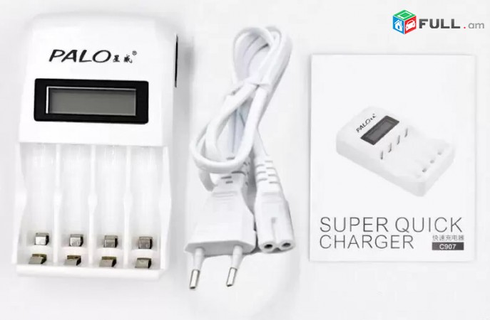 Rechargeable, Licqavorovox Elementner AA, AAA ev Chargerner