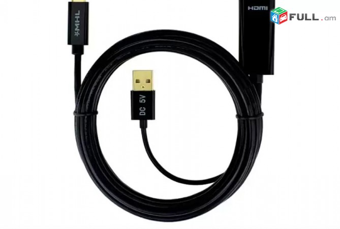 MHL USB 3.1 Type C to HDMI Cable Adapter for Phone to 1080P TV