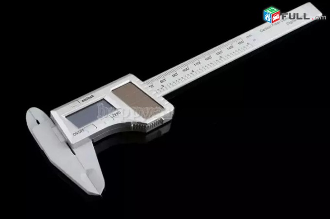 Arevi 150 mm x 0.1mm Solar Digital Plastic Caliper Micrometer