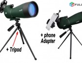 Heraditak Monokulyar Монокуляр Monocular 20-60x80 + Shtativ + Phone Adapter