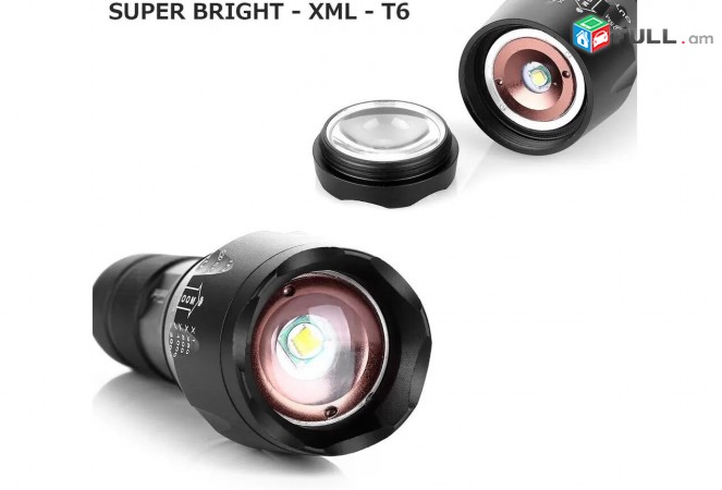 Fonar, 1x18650 or 3x AAA Battery, 6000 Lumen Zinvorakan LED Lapter Cree XM-L T6