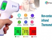 Thermometer Jermachap ջերմաչափ 3 Color LCD Body Non-Contact Forehead