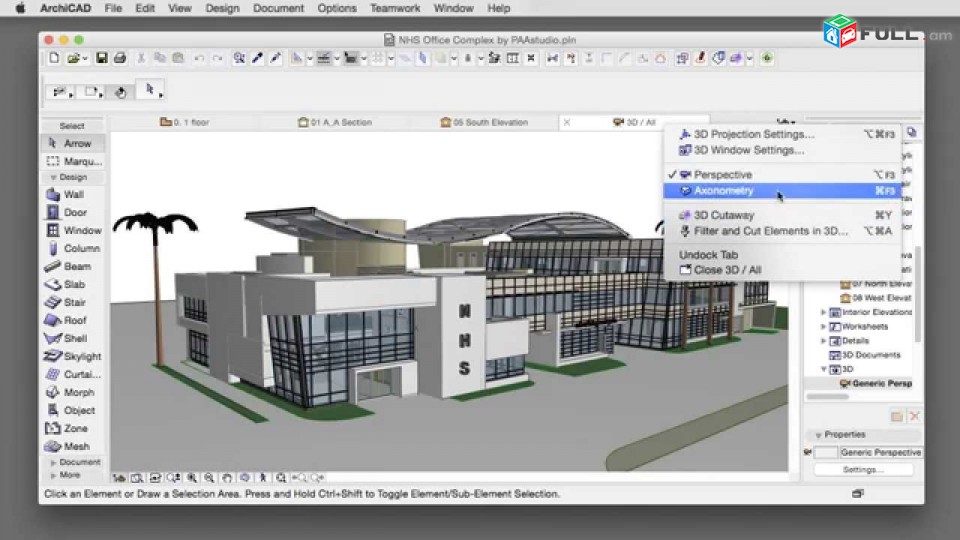 ArchiCad  das@ntacner daser usucum - ArchiCad  դասընթացներ դասեր ուսուցում