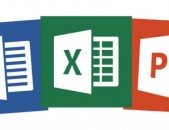 Windows, word, excel, powerpoint