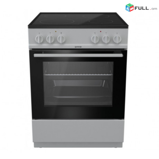 Գազօջախ GORENJE EC6111SG Ապակի-կերամիկա 4 էլեկտրական Մոխրագույն