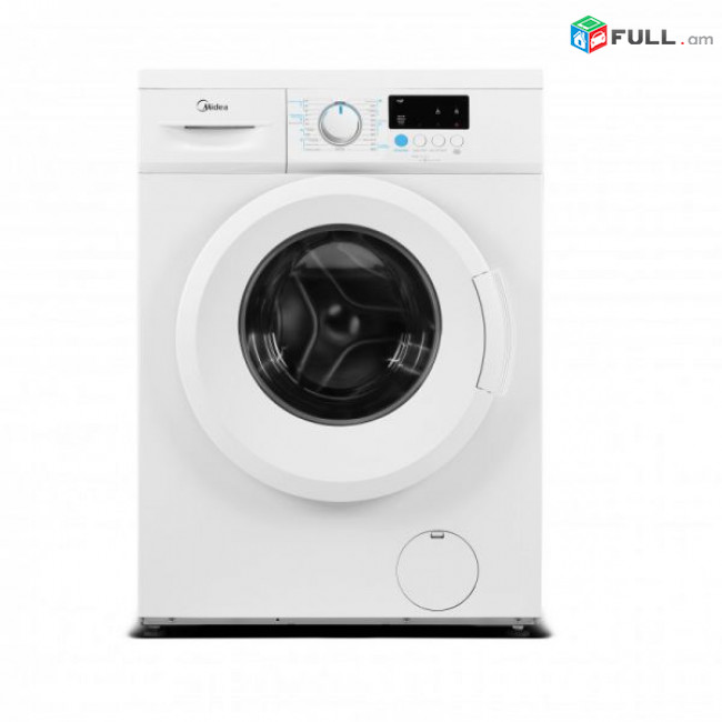 Ավտոմատ լվացքի մեքենա MIDEA MFE06W60/W-C Ինվերտորային Սպիտակ 6 կգ