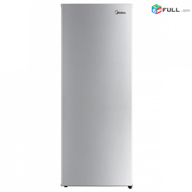 Ուղղահայաց սառցարան MIDEA MDRU239FZF42 DeFrost Արծաթագույն 181 լ