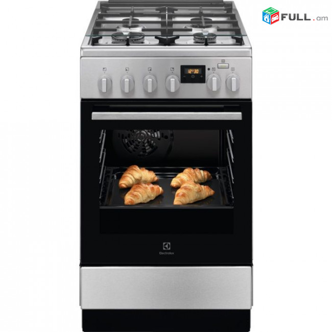 Գազօջախ ELECTROLUX RKK560200X Գրիլ Կոնվեկցիա Արծաթագույն