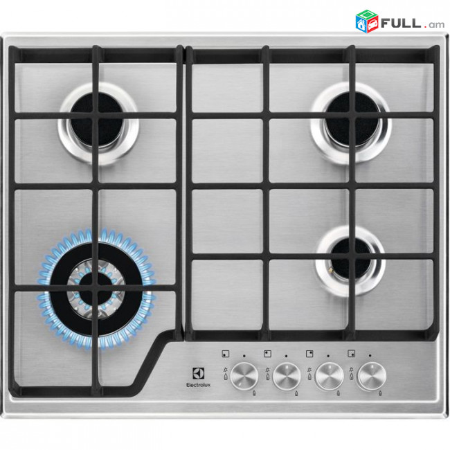 Ներկառուցվող գազօջախ ELECTROLUX GRE363MX Արծաթագույն