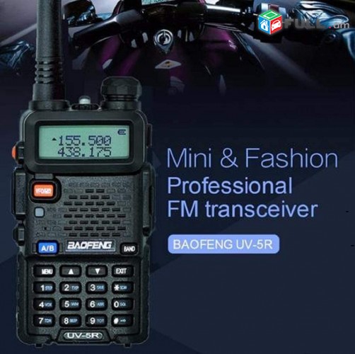 Baofeng UV-5R 5W racia - nor - erashxiqov