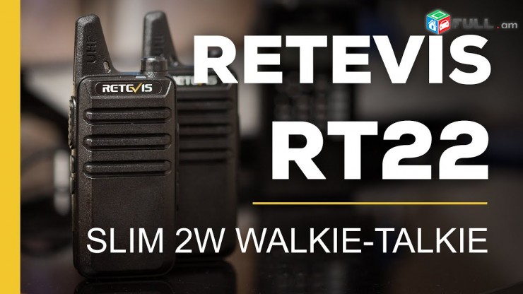 8 hat Retevis RT22 racia - liovin nor - shat bardzr voraki - erashxiqov