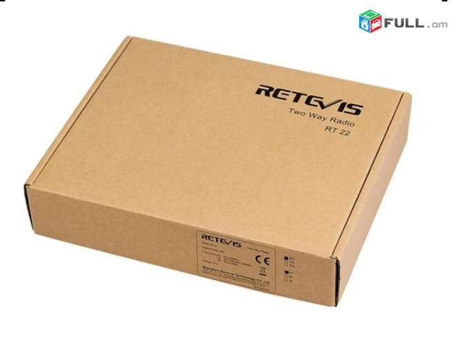 Racia Retevis RT22 (RT622) 2W 1000Mah - մինչև 3կմ - երաշխիքով