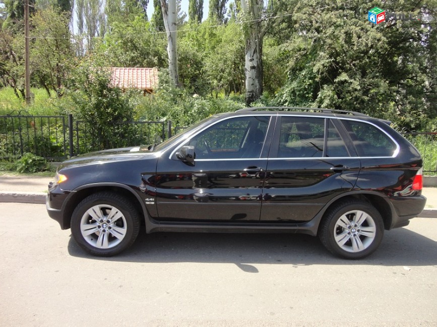 BMW -     X5 , 2005թ.անթերի փափուկ մեքենա,գազ 2,4բալոն