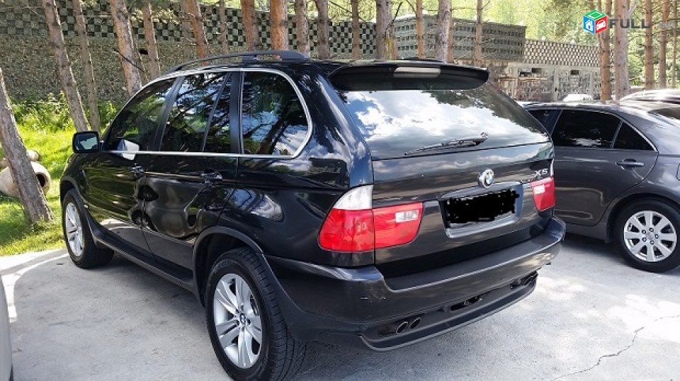 BMW -     X5 , 2005թ.անթերի փափուկ մեքենա,գազ 2,4բալոն