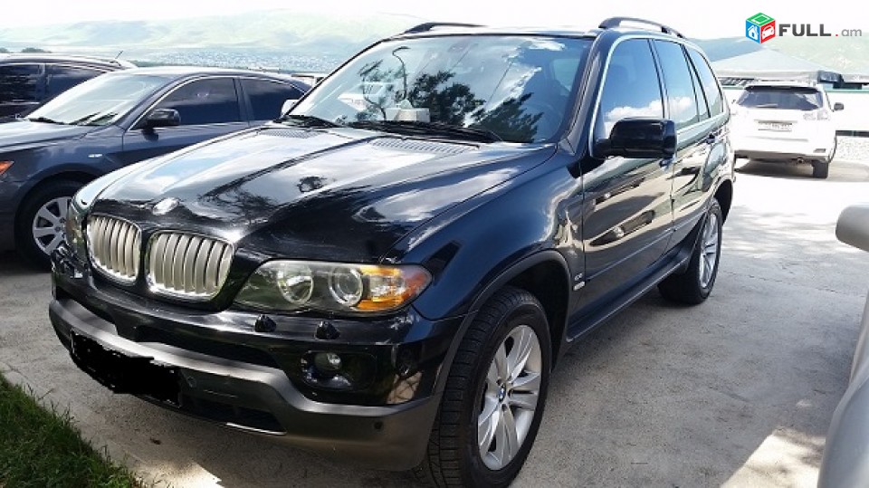 BMW -     X5 , 2005թ.անթերի փափուկ մեքենա,գազ 2,4բալոն