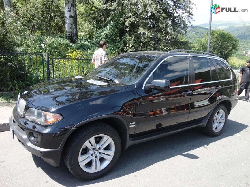 BMW -     X5 , 2005թ.անթերի փափուկ մեքենա,գազ 2,4բալոն