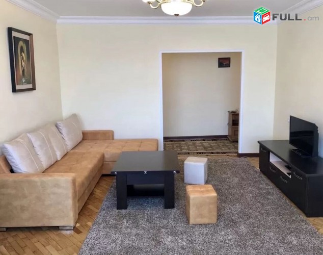 Վարձով 2 (ձևափոխած 3-ի) սենյականոց բնակարան Սայաթ-Նովայի պողոտայում