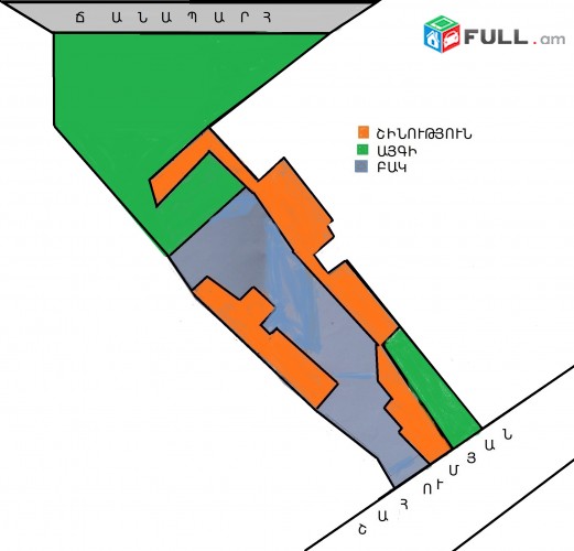 Հարմար է Սիթիի Սերվիզի, բազմահարկանի շենքի, 5200 / 800քմ. շին. Եռաֆազ հոս, գազ,կոյուղի