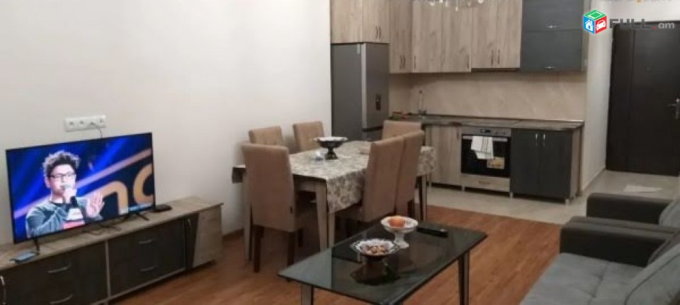 2 սենյականոց բնակարան նորակառույց շենքում Նիկողայոս Ադոնցի փողոցում, 55 ք.մ., բարձր առաստաղներ (Kod GG2003)