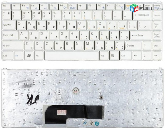 SMART LABS: keyboard клавиатура SONY Vaio VGN-N