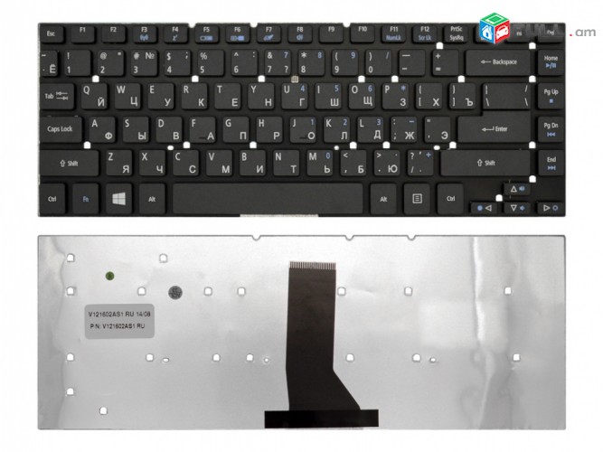 SMART LABS: Keyboard клавиатура Acer Aspire ES1-520 ES1-521