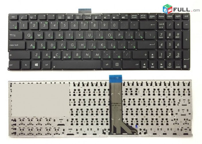 SMART LABS: Keyboard клавиатура Asus X553, X502 x551 նոր և օգտագործված