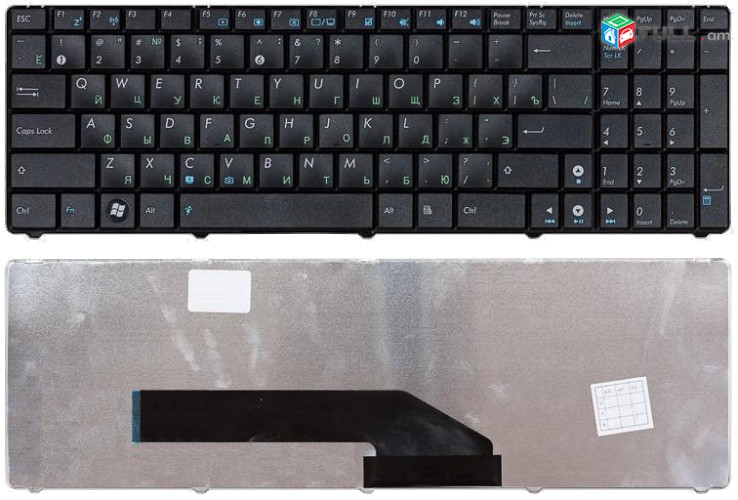 SMART LABS: Keyboard клавиатура ASUS K50 K60 K70