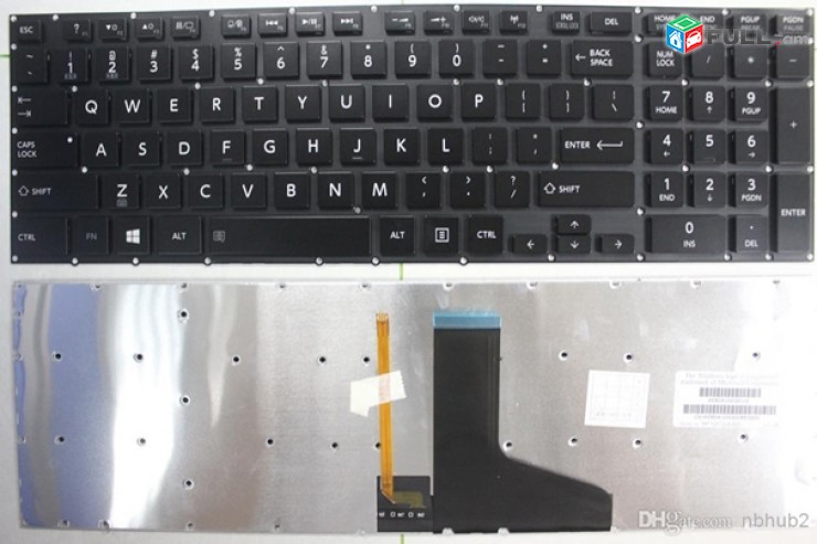 SMART LABS: Keyboard клавиатура Toshiba satellite p50 p55 p70 p75 ORIGINAL