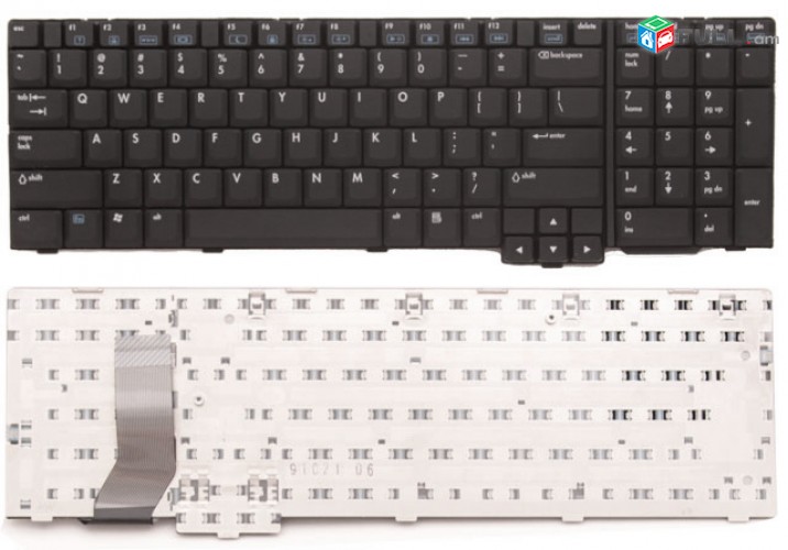 SMART LABS: Keyboard клавиатура HP ZD8000 NX9600