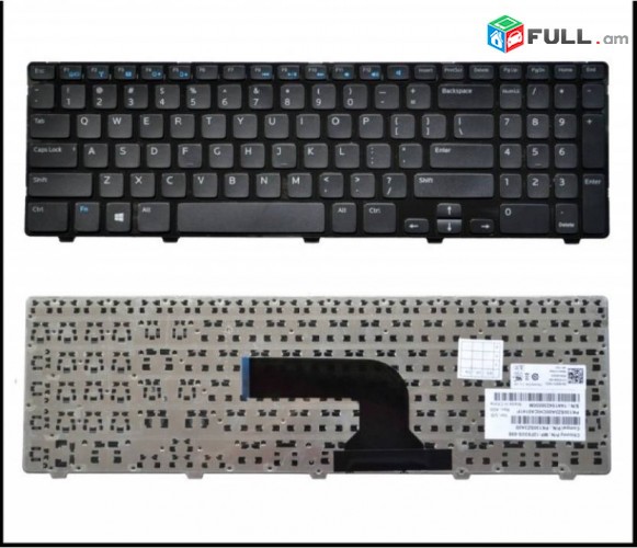 SMART LABS: Keyboard клавиатура Dell 15 3521 5521