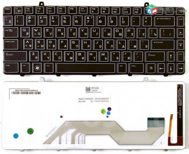 SMART LABS: Keyboard клавиатура Dell M11X R2 M11X R3 