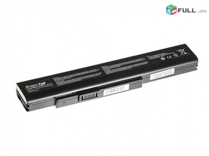 Smart labs: battery akumuliator martkoc MSI A6400 CX640 (MS-16Y1) CR640 օգտագործված օրիգինալ