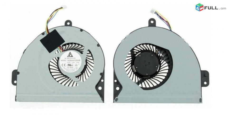 SMART LABS: Cooler Vintiliator Cooling Fan Asus K53 A53 X54 K43 A43 X44 X84