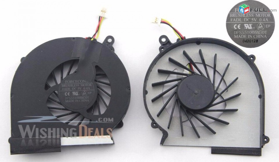 SMART LABS: Cooler Vintiliator Cooling Fan HP 630 CQ57  նոր և օգտագործված