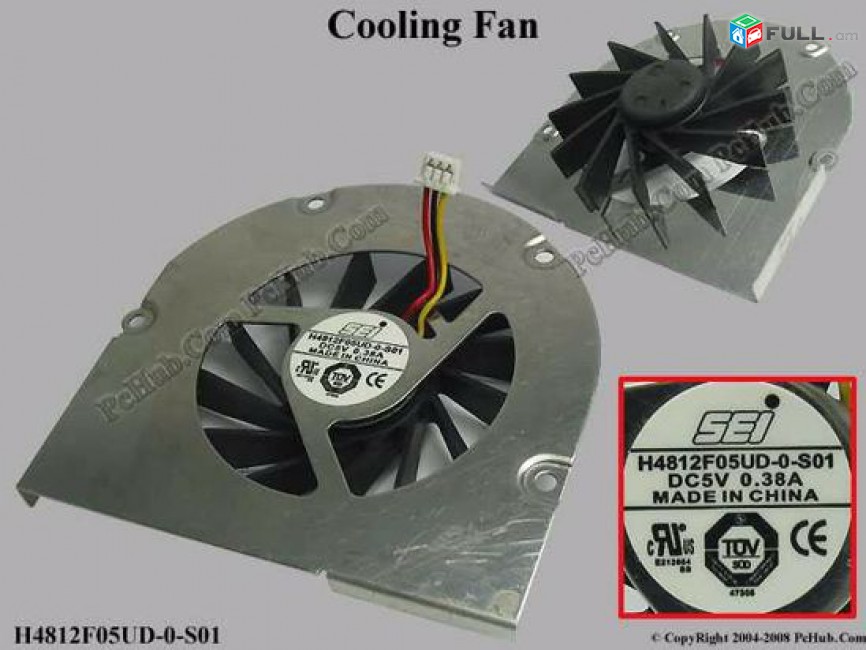 SMART LABS: Cooler, Vintiliator Cooling Fan HP DV2000 V3000 seria