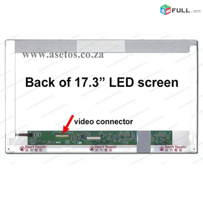 SMART LABS: Display ekran Notebooki матрица 17.3 led 40 pin original