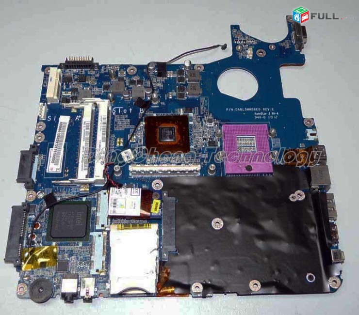 SMART LABS: Motherboard mayrplata Toshiba Satellite  P300 P305 pahestamas