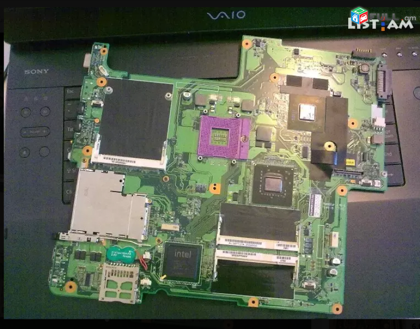 Smart labs: motherboard mayrplata SONY VGN-AR taqacrac