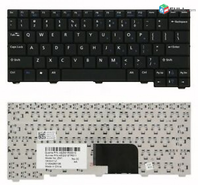 SMART LABS: Keyboard клавиатура Dell Latitude 2100, 2110, 2120 NOR