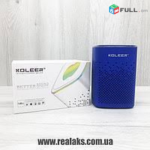 Hi Electronics Dinamik buffer ,динамик KOLEER S818 Portable Bluetooth Wireless Speaker Support USB/TF CARD/FM  RADIO