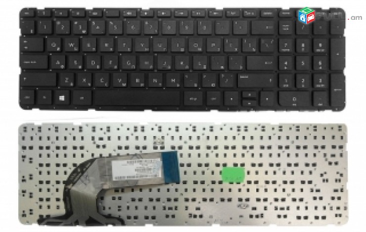 3ամիս երաշխիք +Առաքում Hi Electronics; Keyboard stexnashar клавиатура HP 15-E, G3
