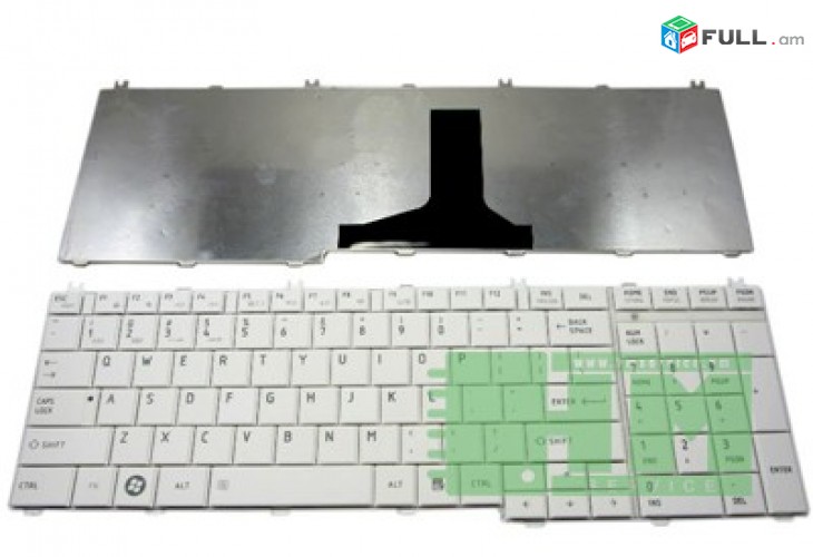 3ամիս երաշխիք +Առաքում Hi Electronics;  Keyboard Клавиатура stexnashar Toshiba C650 C660 L670 L750