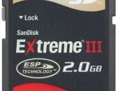 Hi Electronics hishoxutyan card, chip Extreme III SD Memory Card