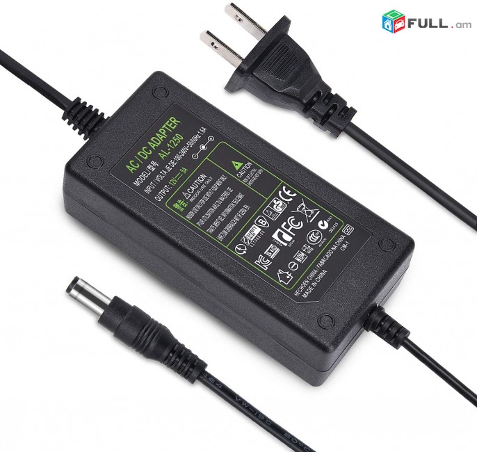  Hi Electronics Блок питания charger zaryadchnik adapter 12V 5A