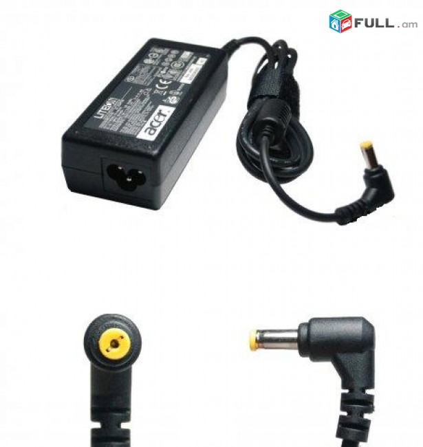 Hi Electronics  Notebooki zayradchnik, charger adapter ACER 19V 3.42A (5.5x1.7мм)